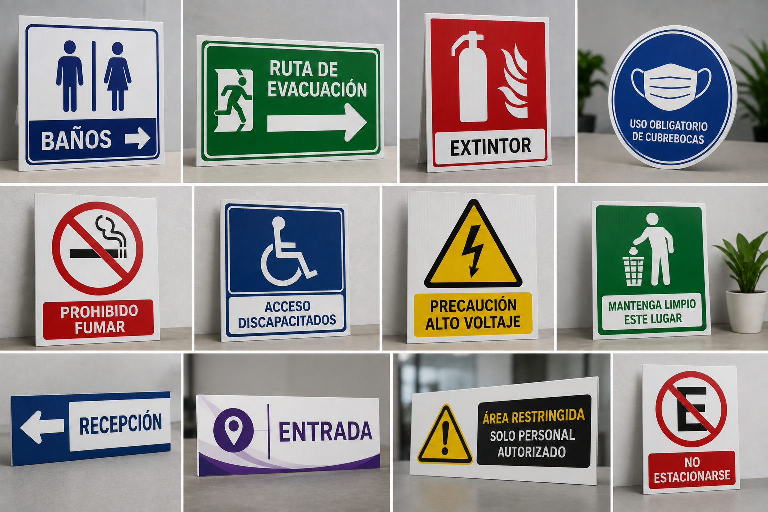 Anuncio de coroplast