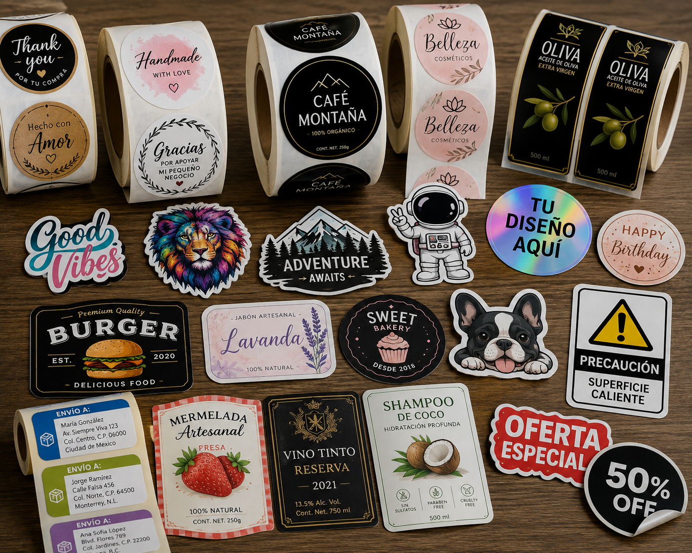 Stickers personalizados