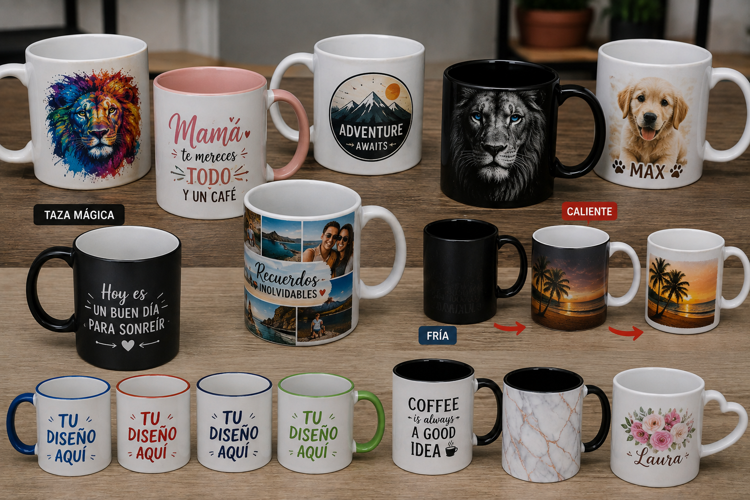 Tazas personalizadas