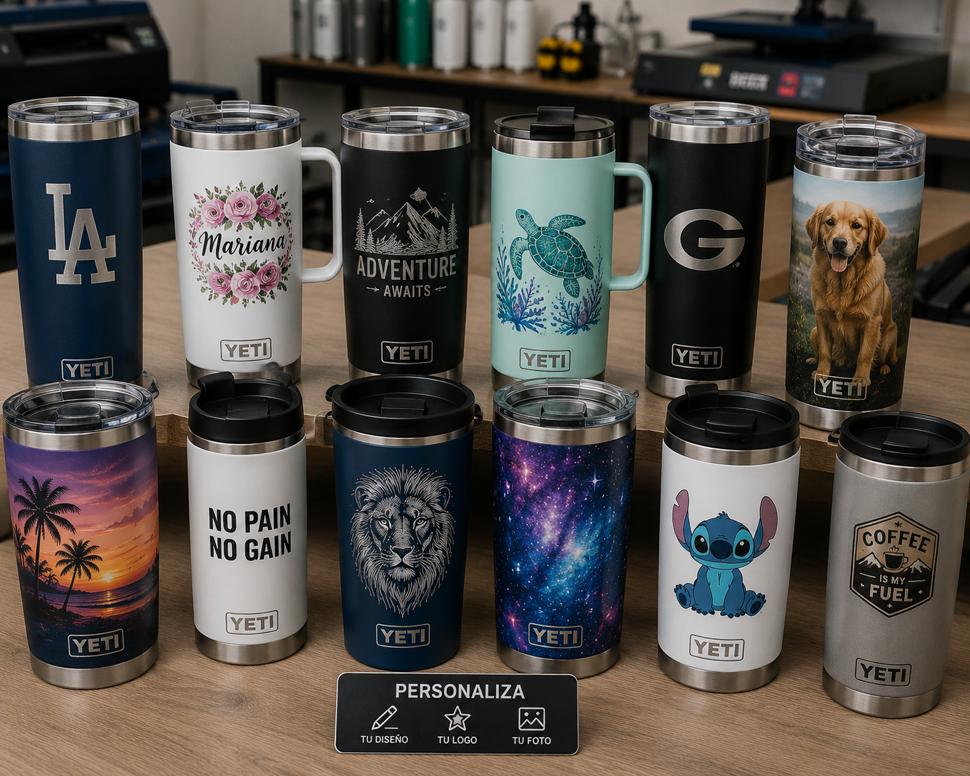 Termos personalizados